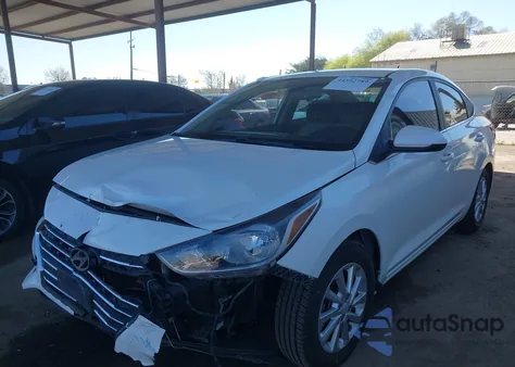 2020 Hyundai Accent Sel from USA, damaged, VIN 3KPC24A65LE097290